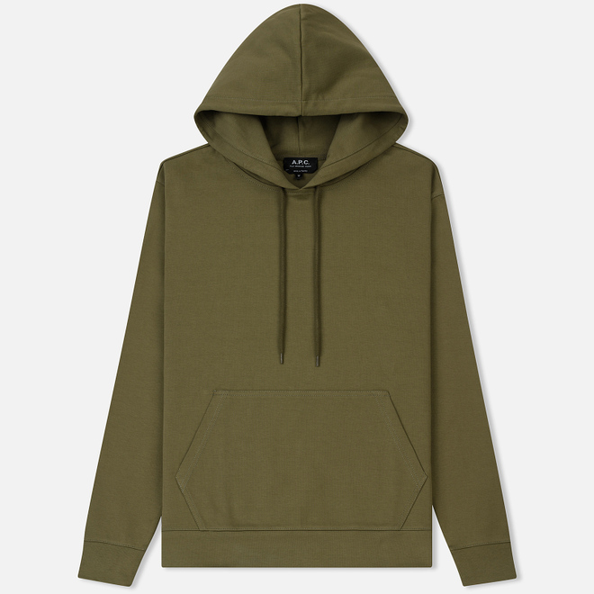 Мужская толстовка A.P.C. Stefen Hoodie Khaki