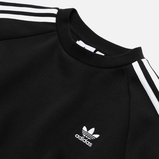 Мужская толстовка adidas Originals 3-Stripes Crew Black