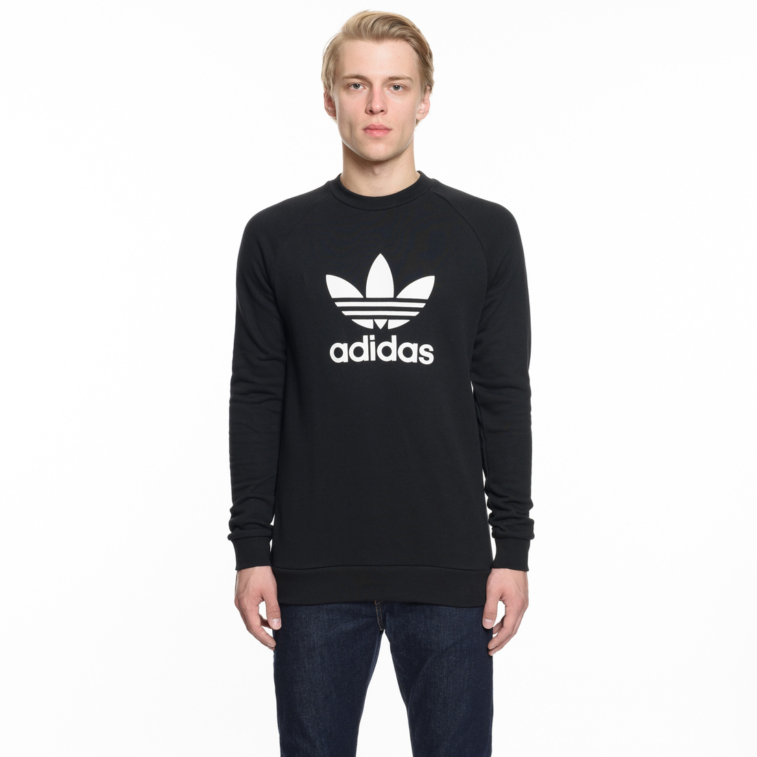 adidas Originals Мужская толстовка Trefoil Crew
