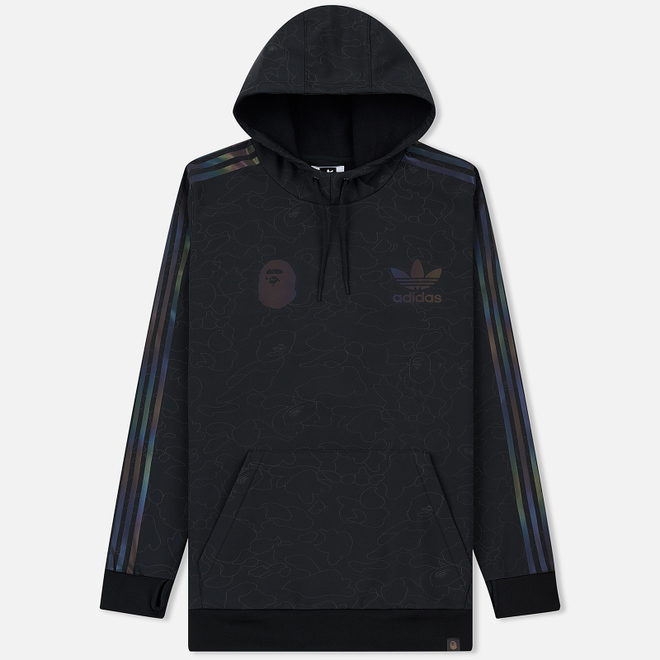 Мужская толстовка adidas Snowboarding x Bape Tech Hoodi Black