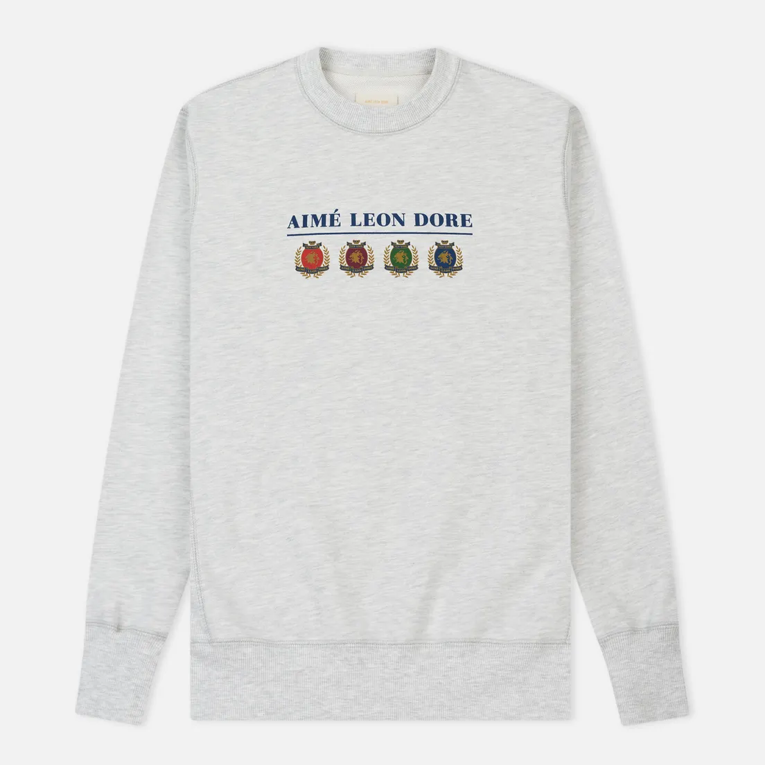 Aime Leon Dore Мужская толстовка Ald Crest & Logo Crew Neck