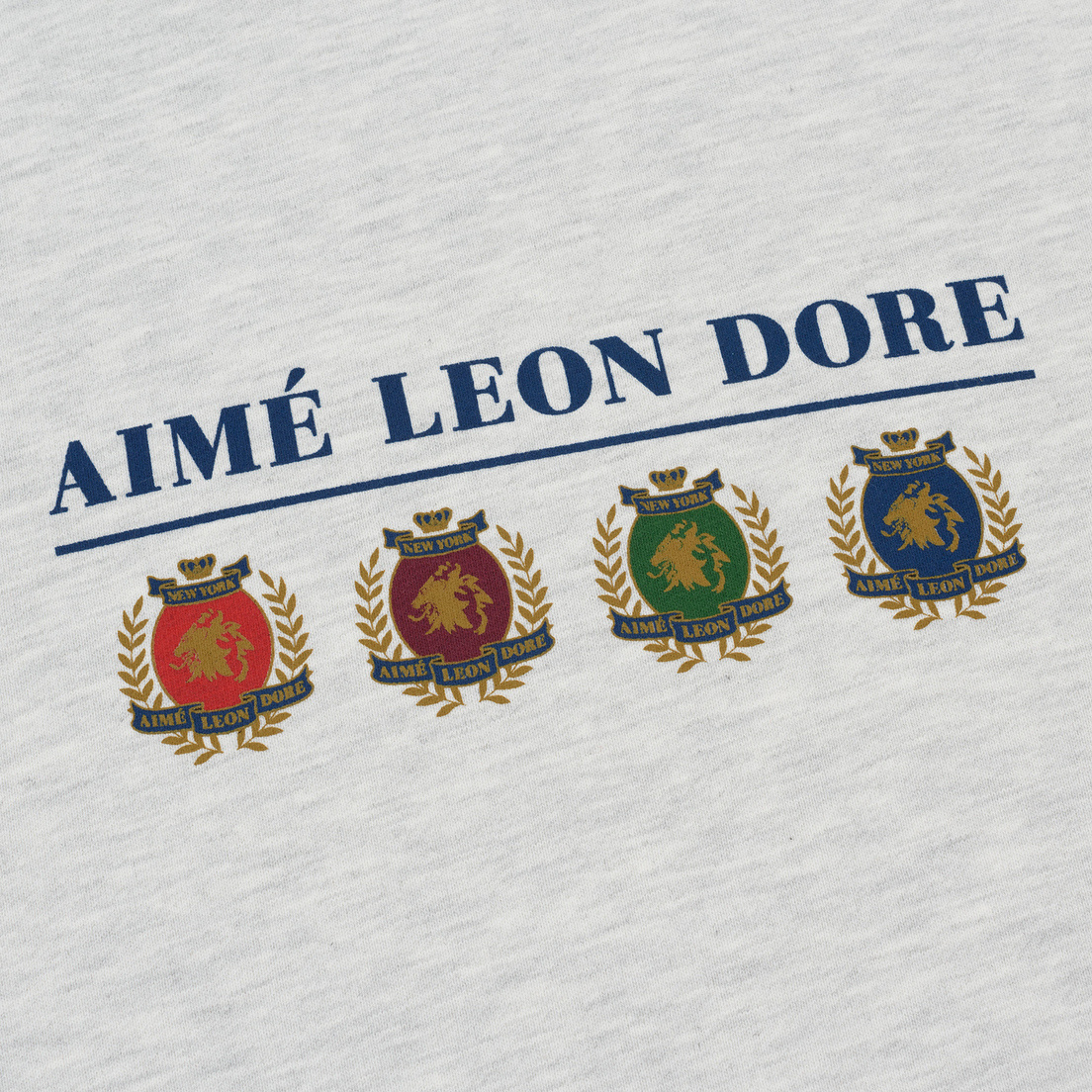 Aime Leon Dore Мужская толстовка Ald Crest & Logo Crew Neck
