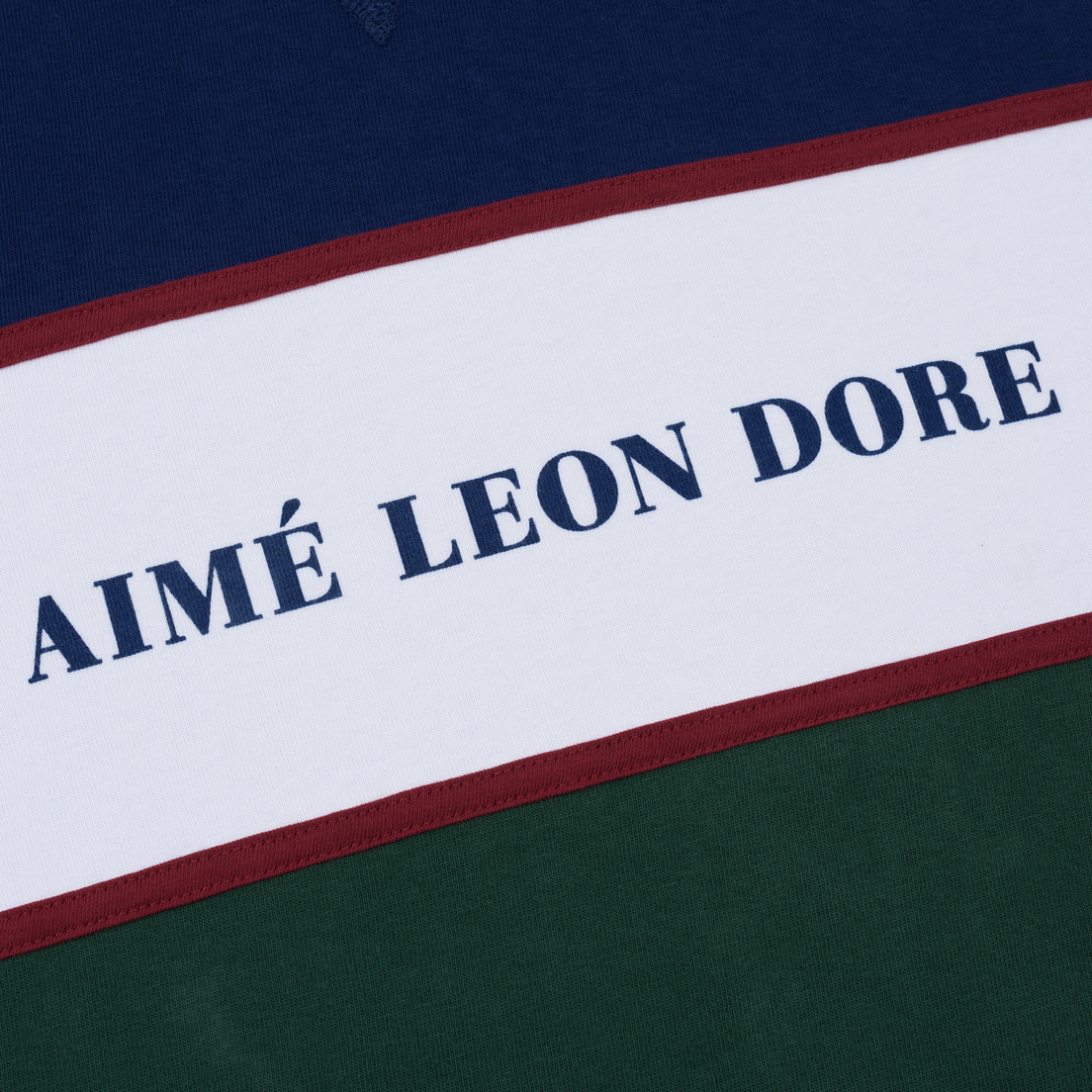 Aime Leon Dore Мужская толстовка Color Blocked Logo Crew