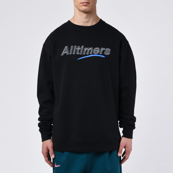 Мужская толстовка Alltimers Dashed Crew Black