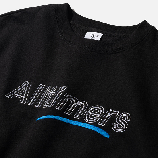 Мужская толстовка Alltimers Dashed Crew Black