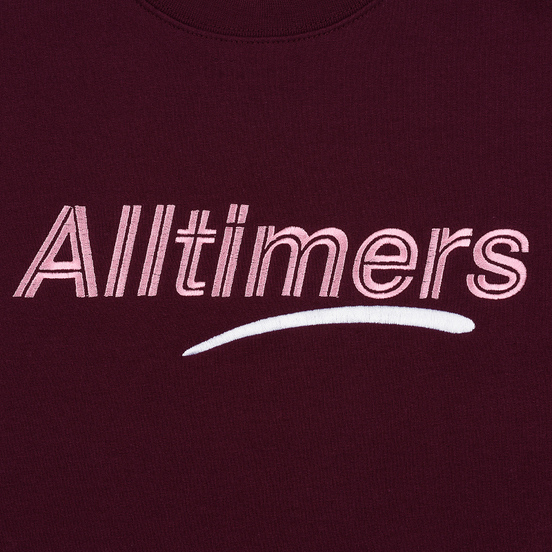Мужская толстовка Alltimers Estate Crew Maroon
