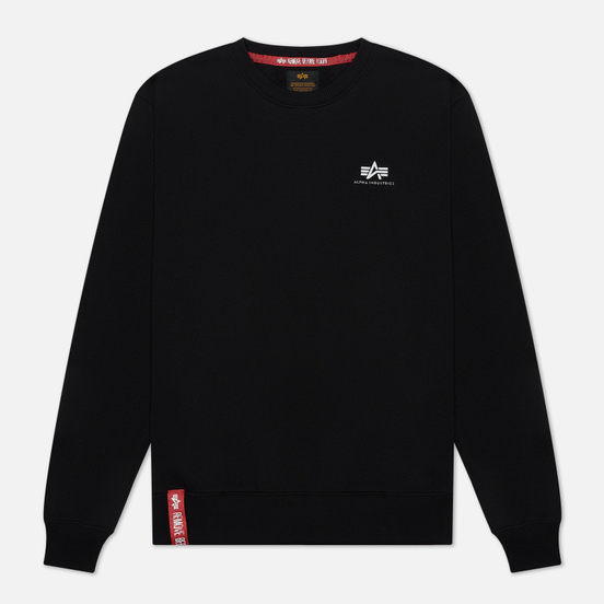 Мужская толстовка Alpha Industries Basic Small Logo Black