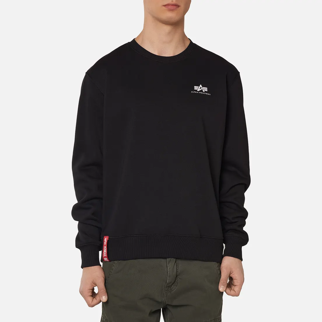 Alpha Industries Мужская толстовка Basic Small Logo