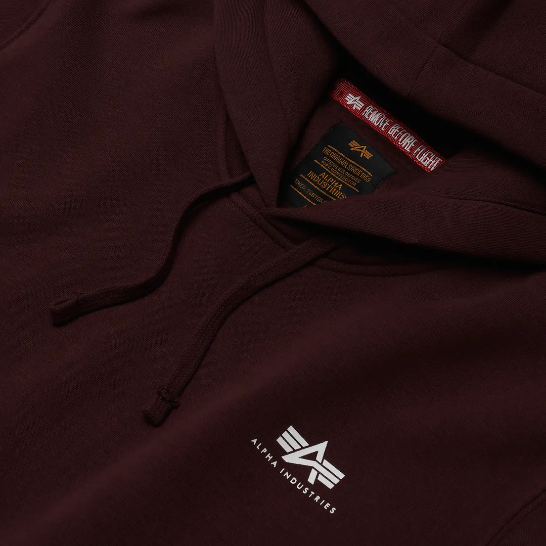 Alpha Industries Мужская толстовка Basic Small Logo Hoody