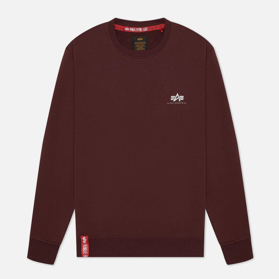 Alpha Industries Мужская толстовка Basic Small Logo