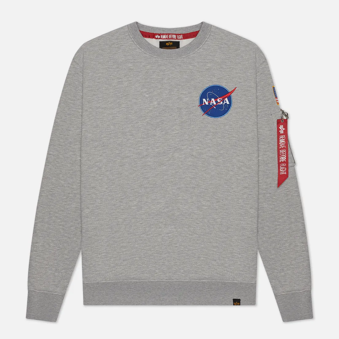 Alpha Industries Мужская толстовка NASA Space Shuttle