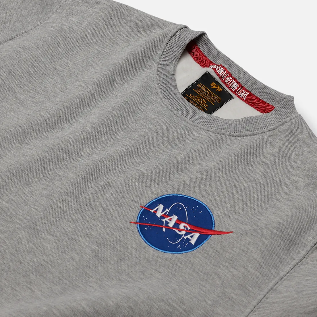Alpha Industries Мужская толстовка NASA Space Shuttle