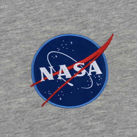 Мужская толстовка Alpha Industries Nasa Space Shuttle Grey Heather