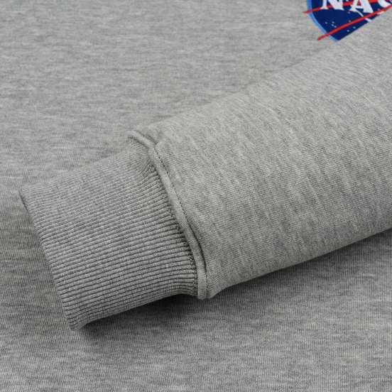 Мужская толстовка Alpha Industries Nasa Space Shuttle Grey Heather