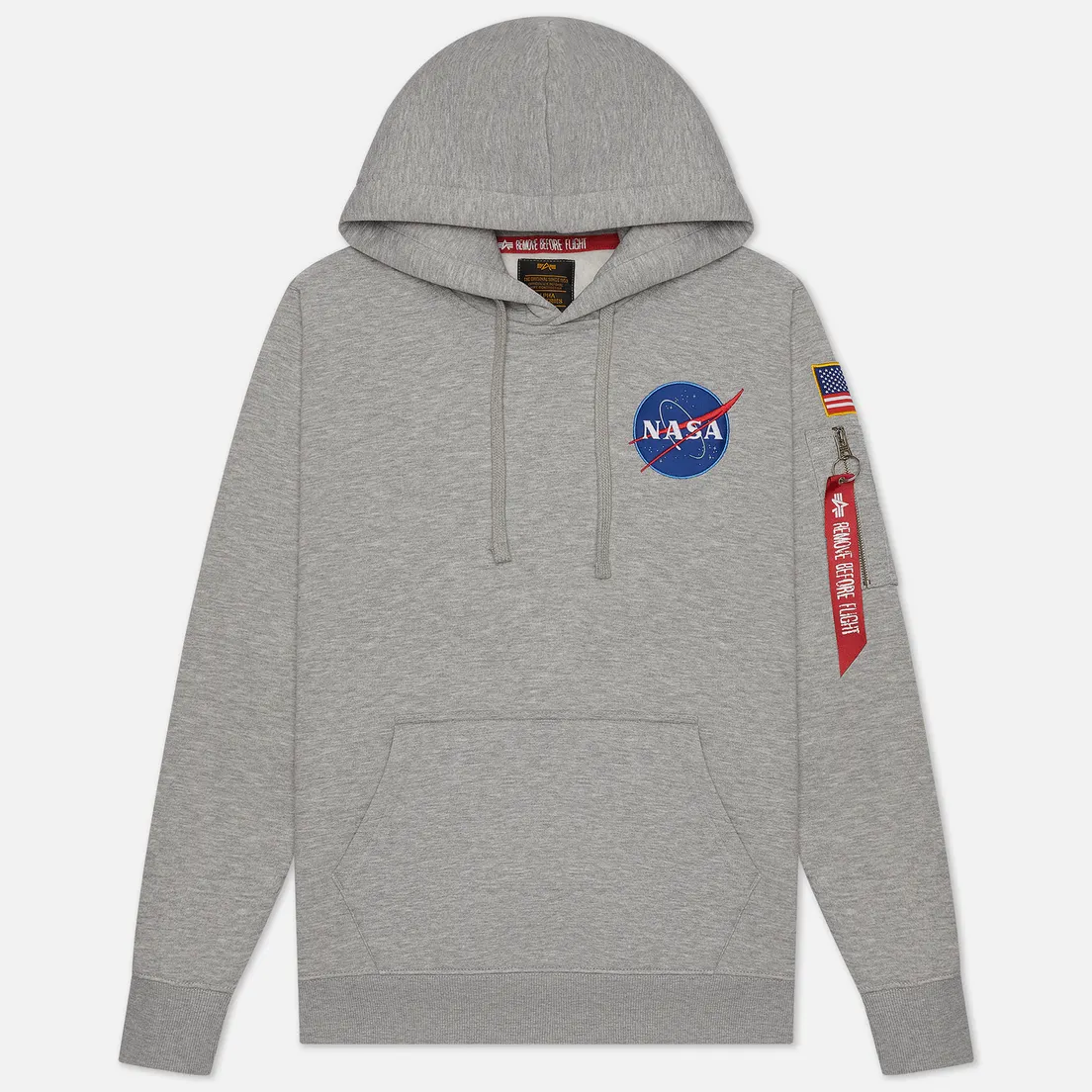 Alpha Industries Мужская толстовка NASA Space Shuttle Hoody