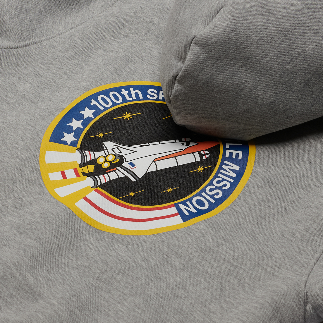 Alpha Industries Мужская толстовка NASA Space Shuttle Hoody
