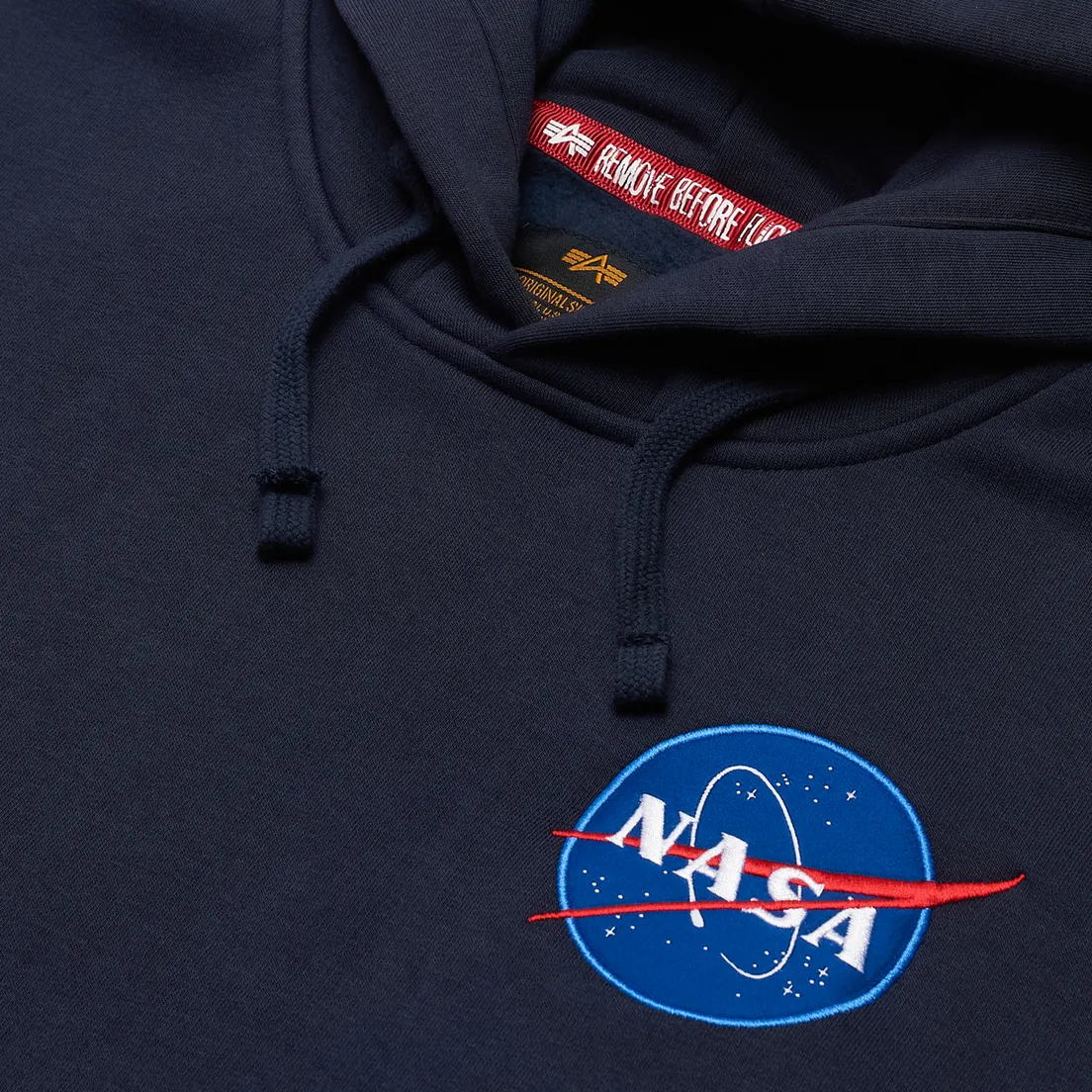 Alpha Industries Мужская толстовка NASA Space Shuttle Hoody