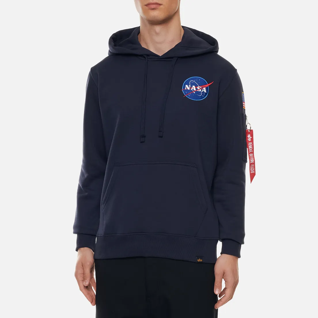 Alpha Industries Мужская толстовка NASA Space Shuttle Hoody
