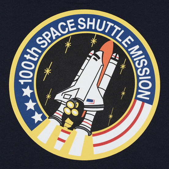 Мужская толстовка Alpha Industries Nasa Space Shuttle Hoody Replica Blue