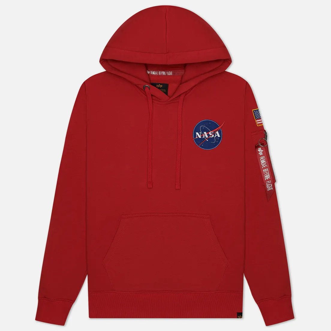 Alpha Industries Мужская толстовка NASA Space Shuttle Hoody
