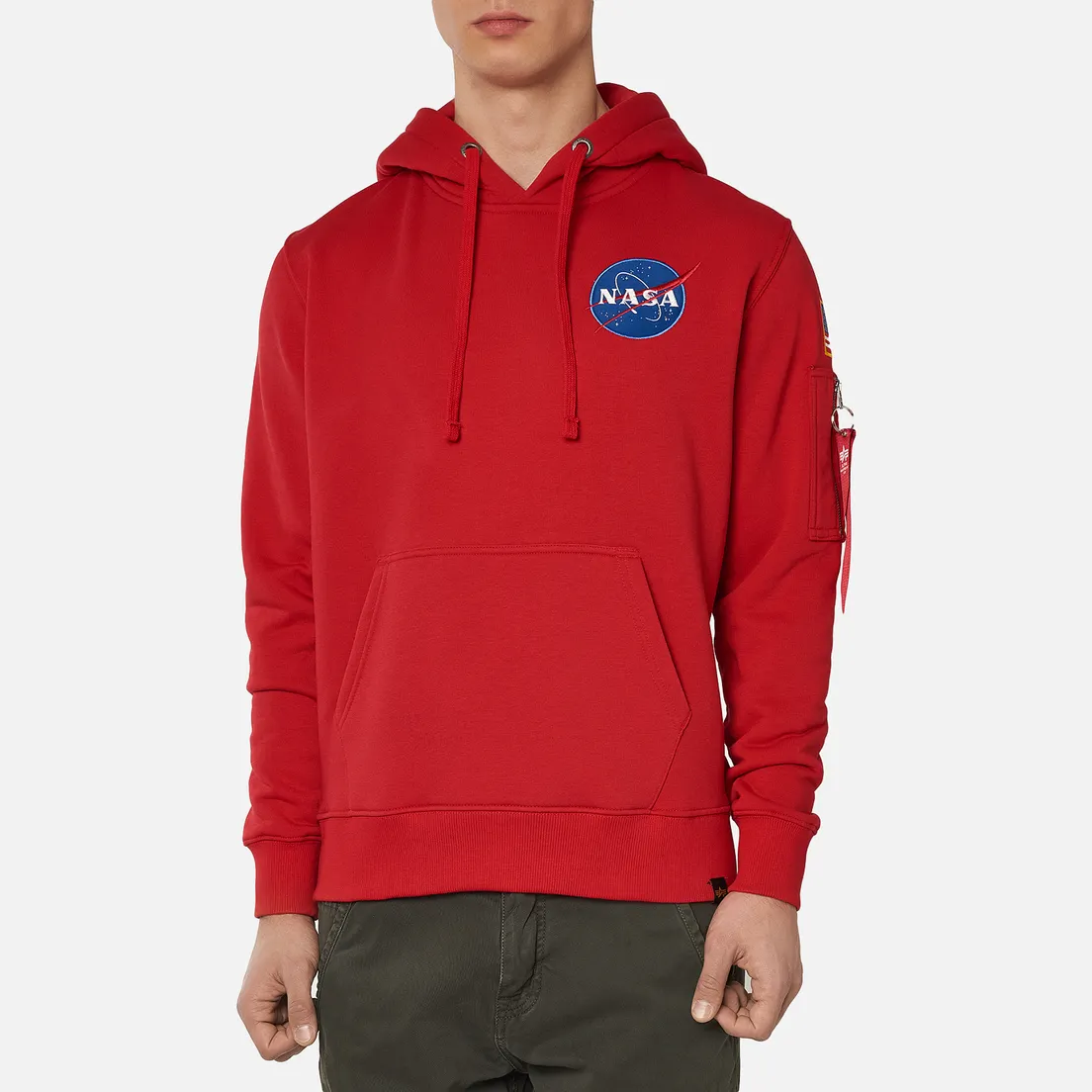 Alpha Industries Мужская толстовка NASA Space Shuttle Hoody