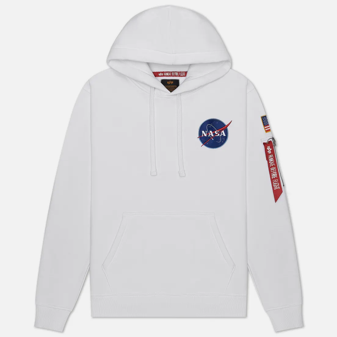 Alpha Industries Мужская толстовка NASA Space Shuttle Hoody