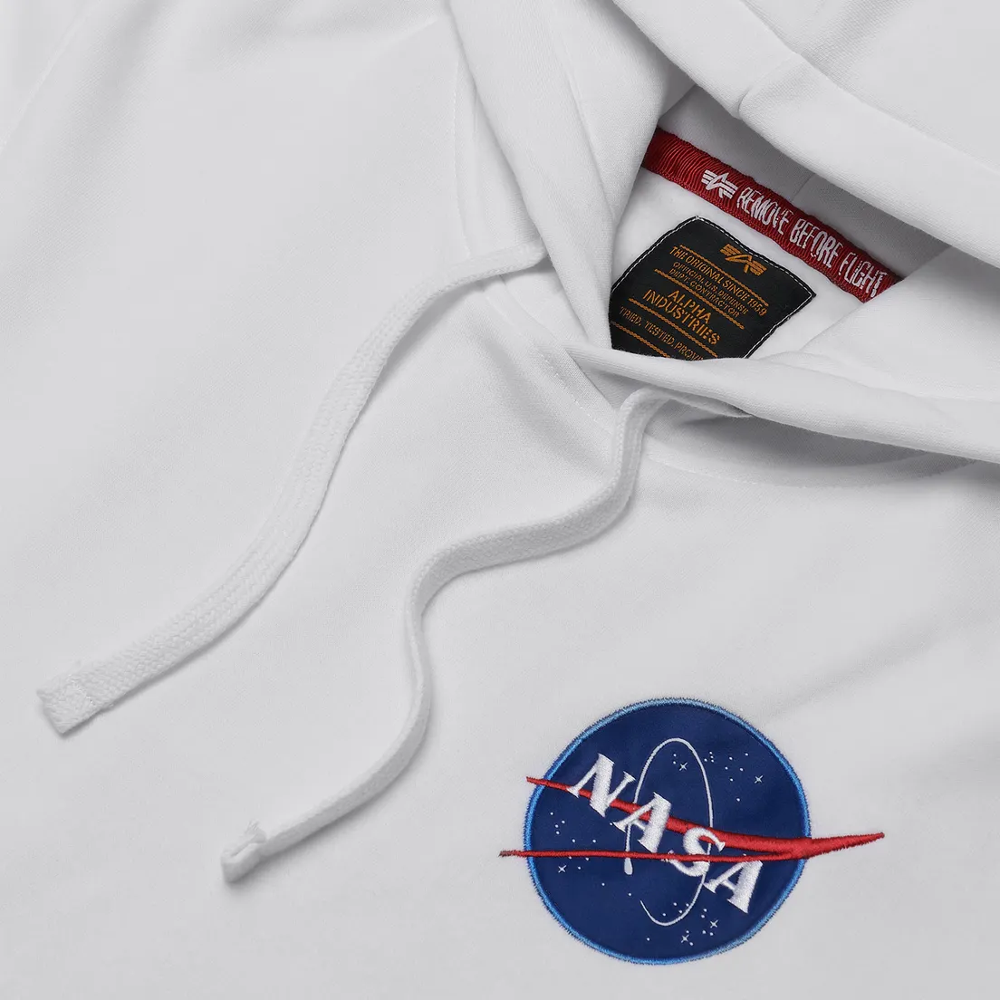 Alpha Industries Мужская толстовка NASA Space Shuttle Hoody