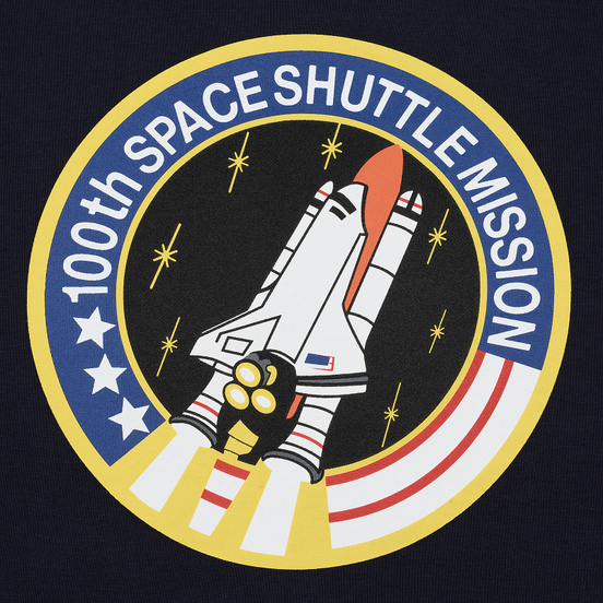 Мужская толстовка Alpha Industries Nasa Space Shuttle Replica Blue