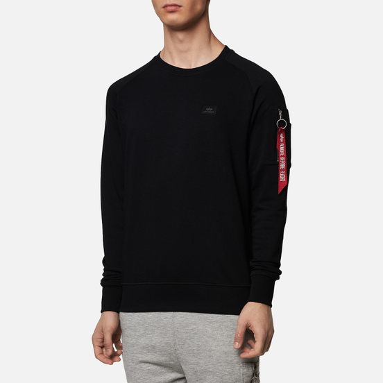 Мужская толстовка Alpha Industries X-Fit Black