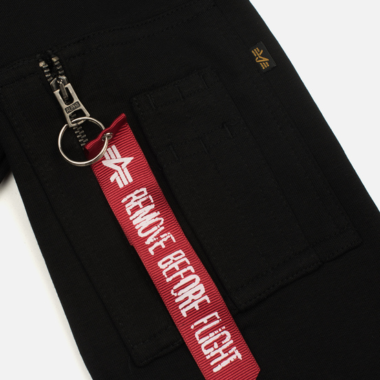 Мужская толстовка Alpha Industries X-Fit Black