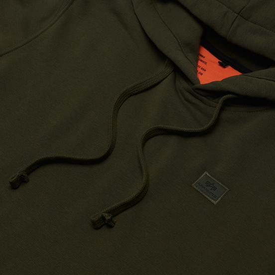 Мужская толстовка Alpha Industries X-Fit Hoody Dark Green