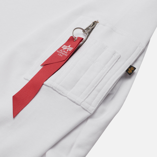 Мужская толстовка Alpha Industries X-Fit White
