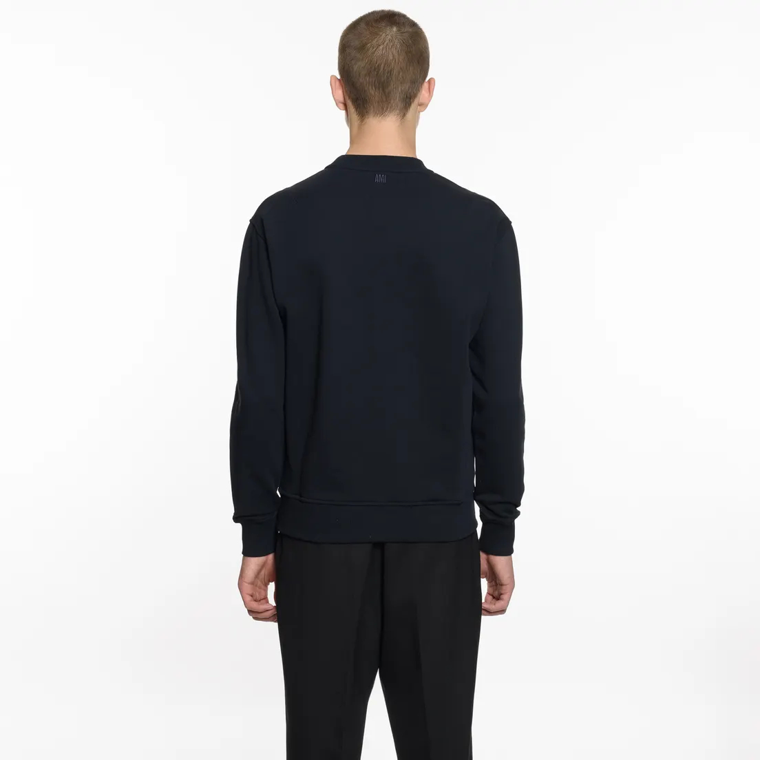AMI Мужская толстовка AMI De Coeur Crew Neck