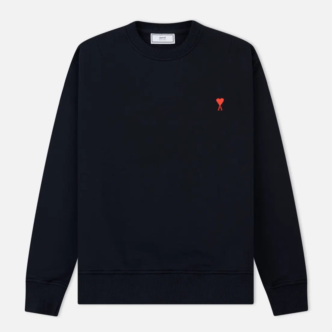 AMI Мужская толстовка AMI De Coeur Crew Neck