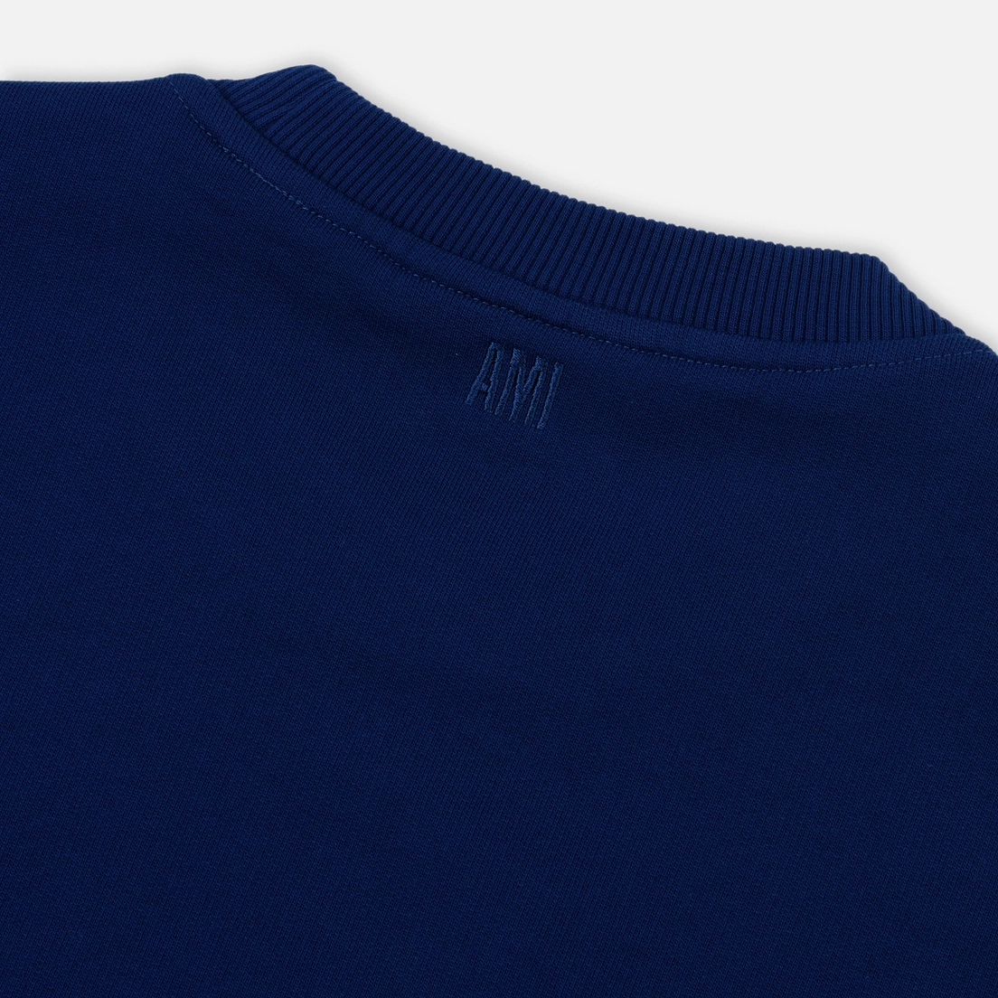 AMI Мужская толстовка Patch Smiley Crew Neck