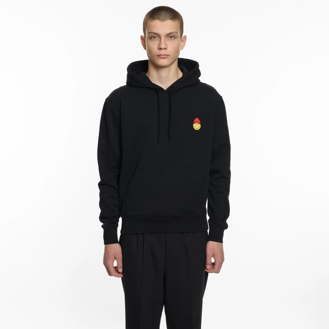 AMI Мужская толстовка Patch Smiley Hoodie