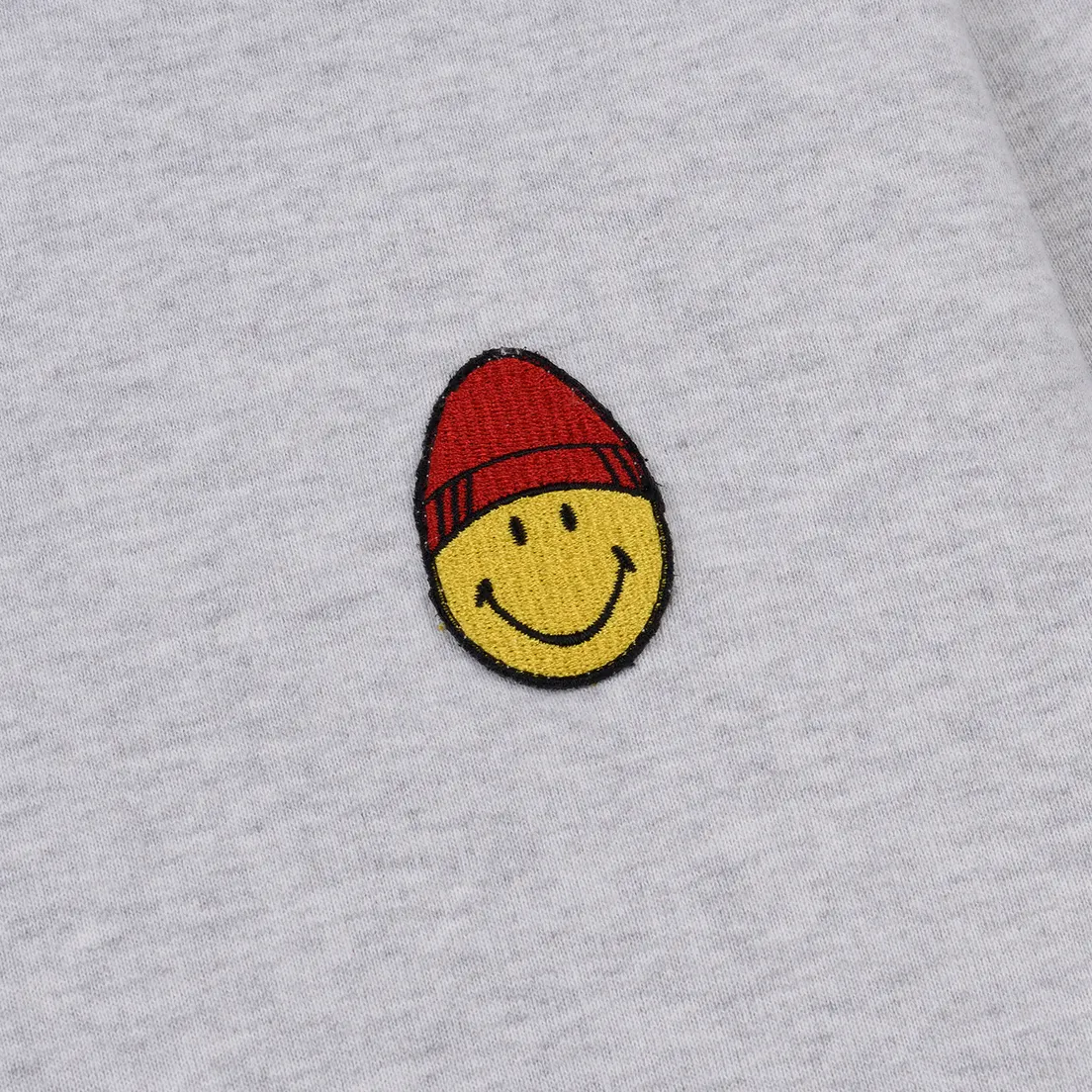 AMI Мужская толстовка Patch Smiley Hoodie