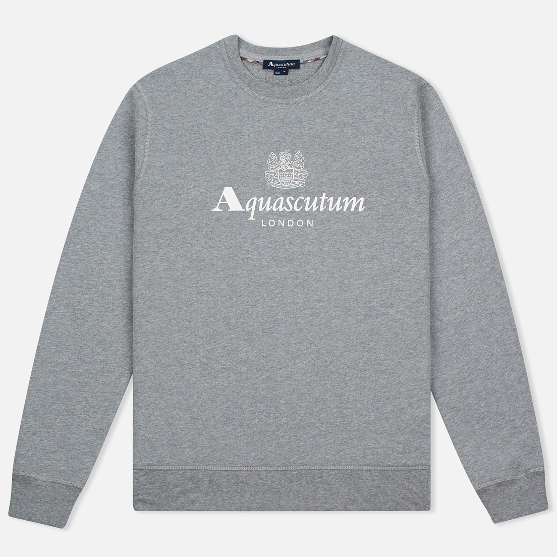 Aquascutum Мужская толстовка Henry Crew Neck Logo