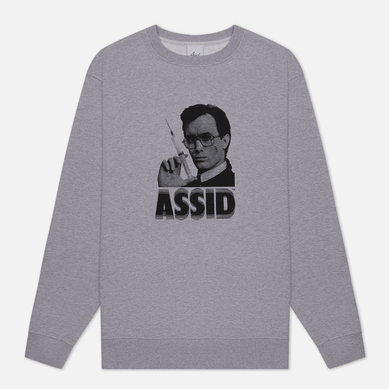 Мужская толстовка ASSID Jeffrey Crew Grey Marl