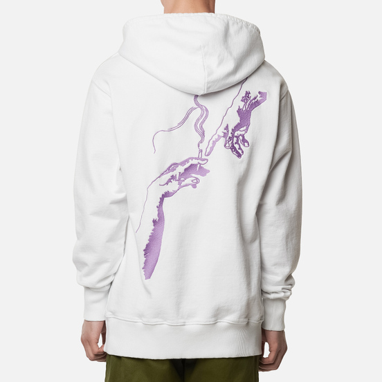 Мужская толстовка ASSID The Lord Provides Hoodie White/Purple