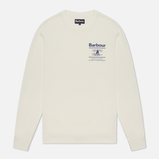 Мужская толстовка Barbour Reed Crew Ecru