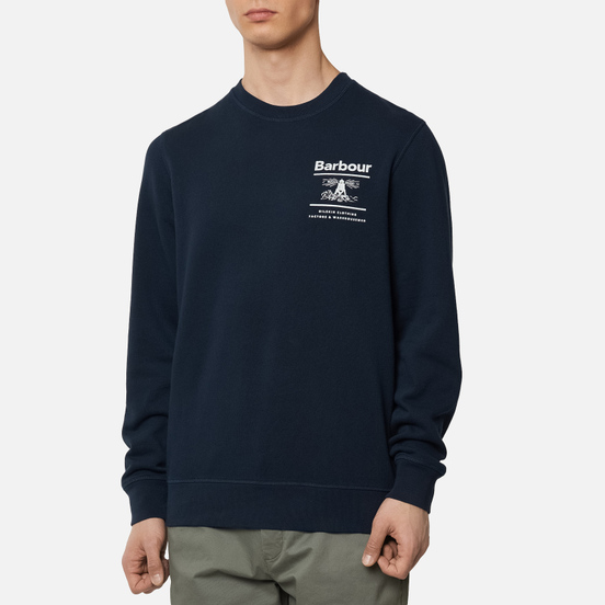 Мужская толстовка Barbour Reed Crew Navy
