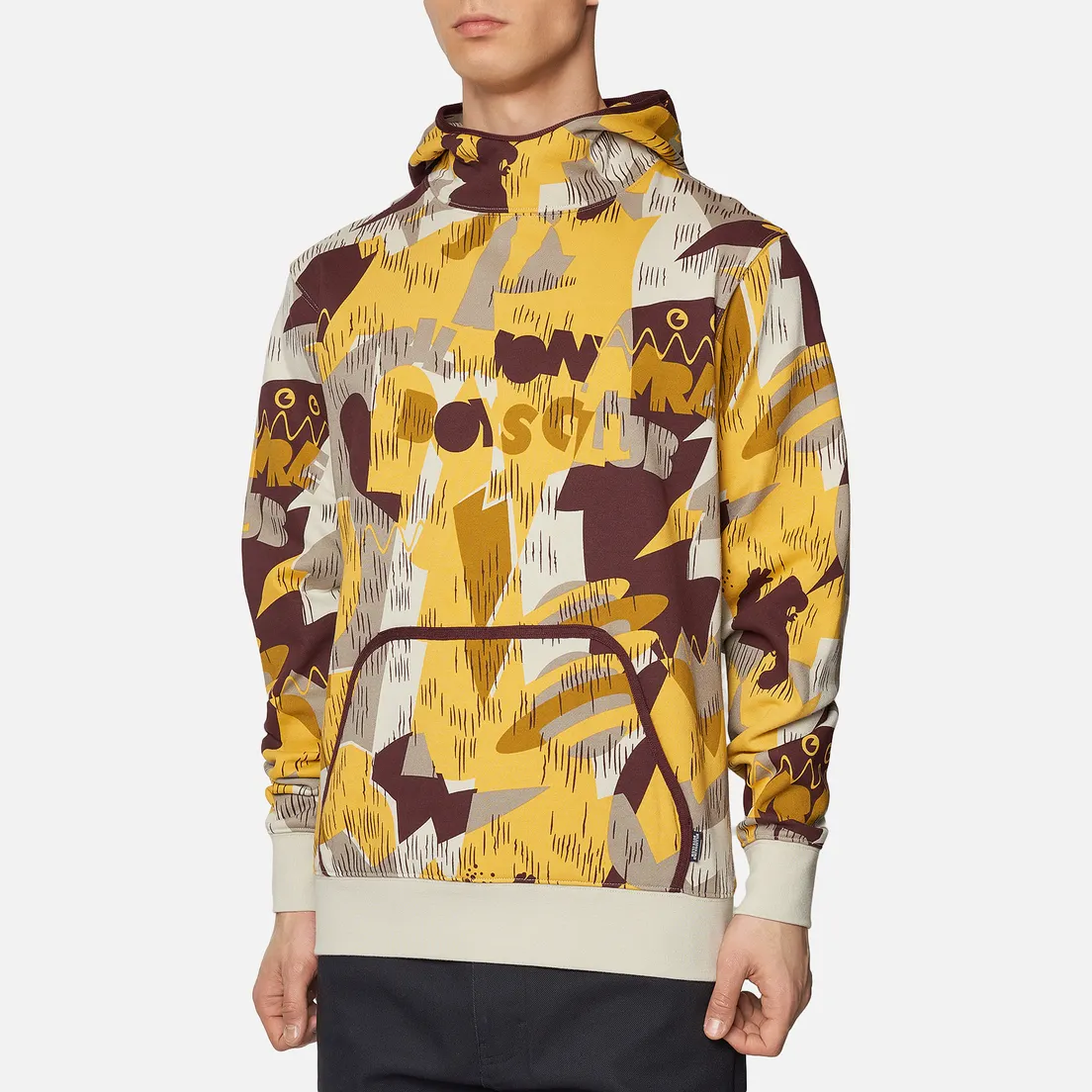 Billionaire Boys Club Мужская толстовка Camo All Over Print Popover Hood