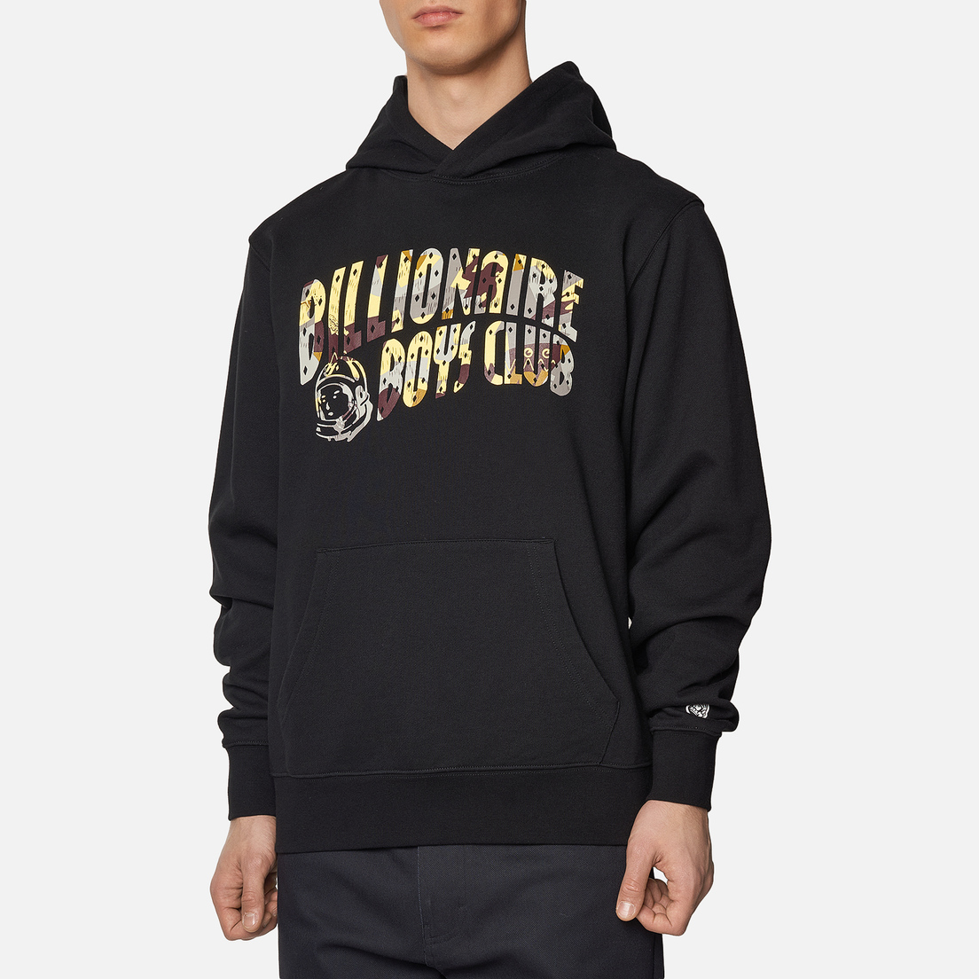 Billionaire Boys Club Мужская толстовка Camo Arch Logo Popover Hood