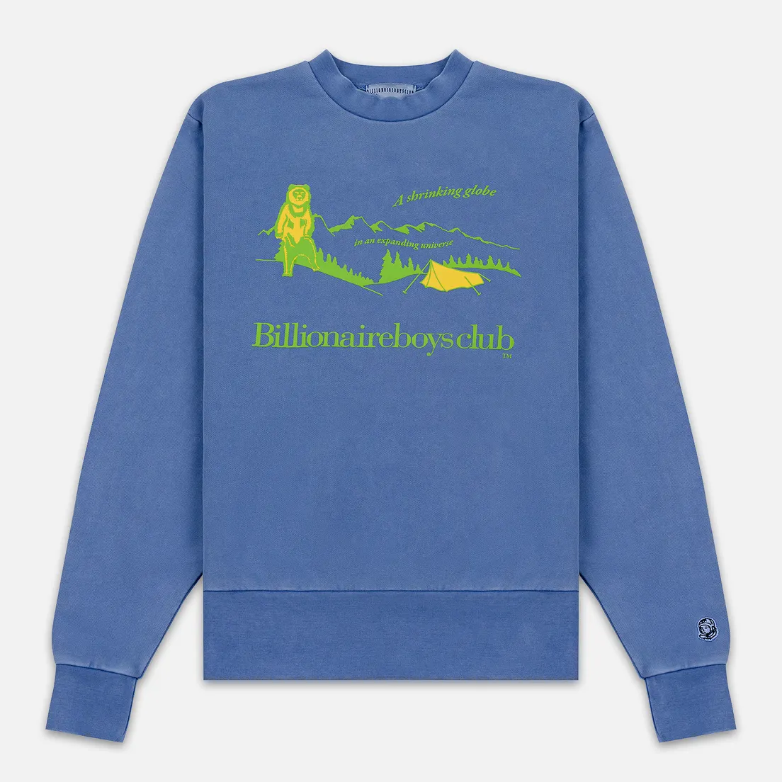 Billionaire Boys Club Мужская толстовка Campsite Pigment Dyed Crewneck