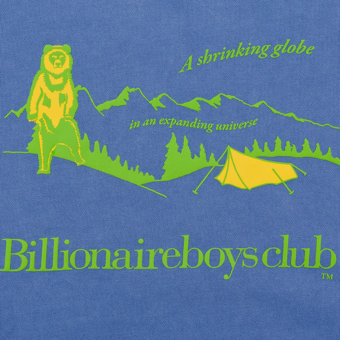 Billionaire Boys Club Мужская толстовка Campsite Pigment Dyed Crewneck
