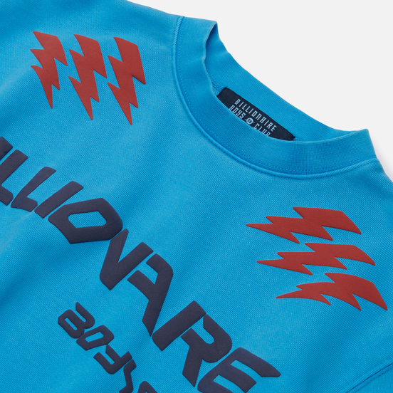 Мужская толстовка Billionaire Boys Club Code Graphic Crewneck Aqua