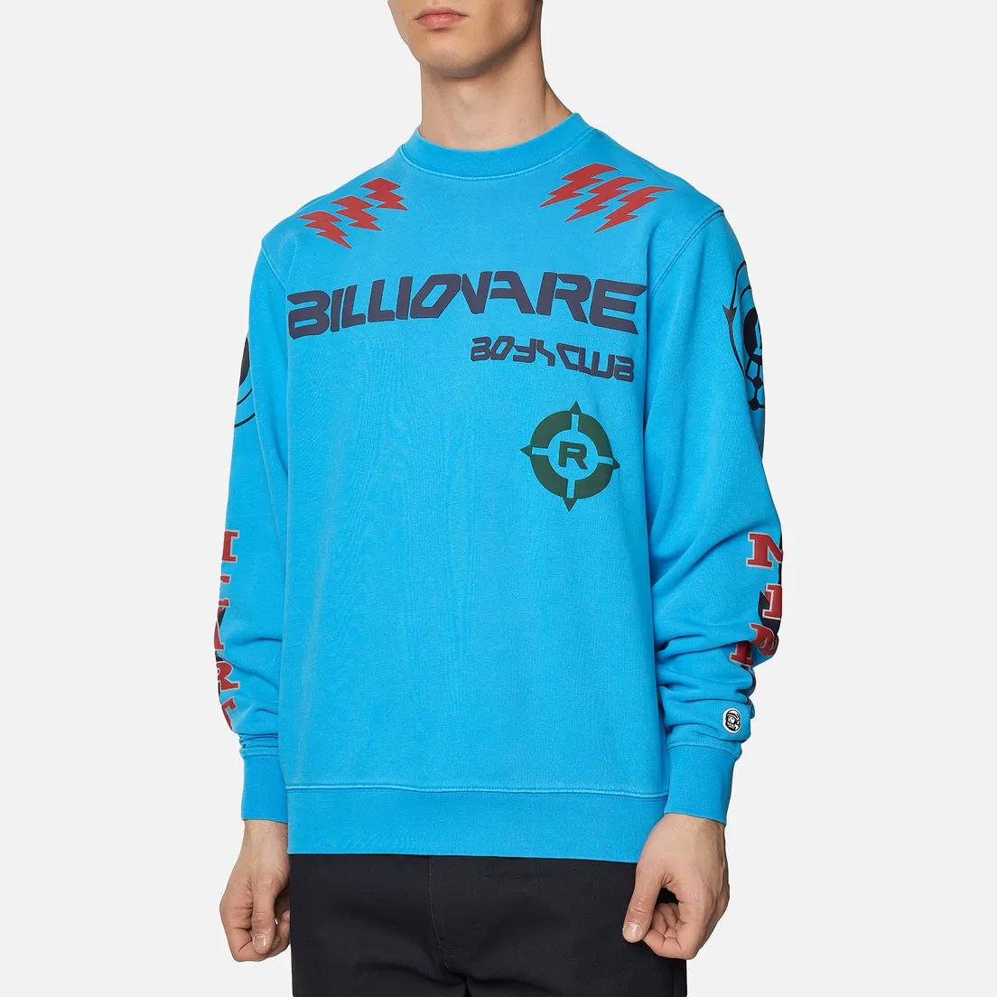 Billionaire Boys Club Мужская толстовка Code Graphic Crewneck