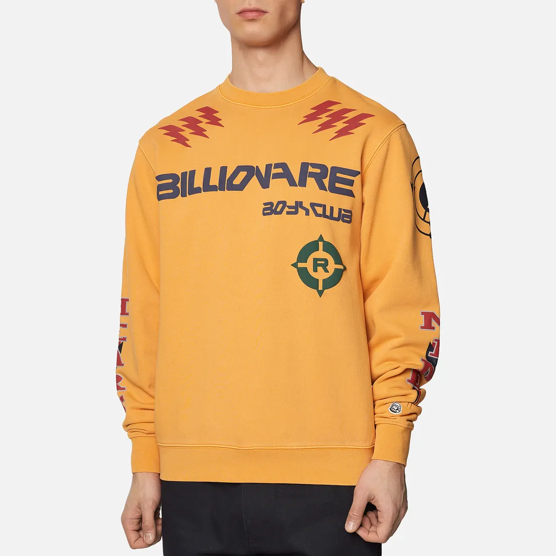 Billionaire Boys Club Мужская толстовка Code Graphic Crewneck