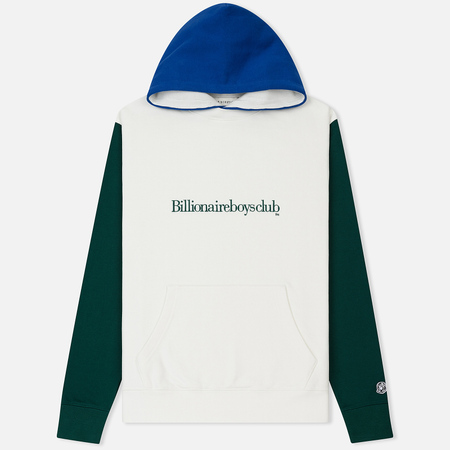 Мужская толстовка Billionaire Boys Club Colour Block Popover Hoodie White